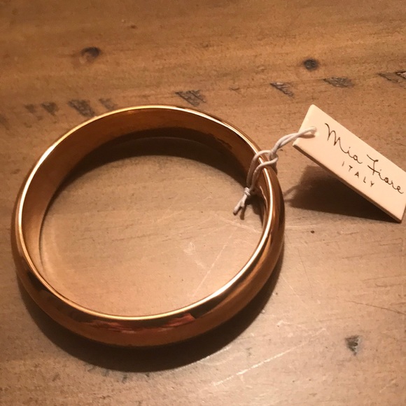 Gold Plated Bangle Reduced Small Dent 